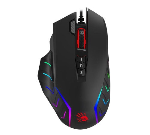 Мышь A4Tech Bloody J95s черный оптическая (8000dpi) USB (9but) Мышь A4Tech Bloody J95s черный оптическая (8000dpi) USB (9but)