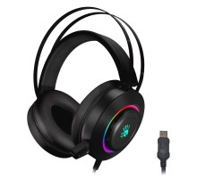 Наушники с микрофоном A4Tech Bloody G521 черный 2.3м мониторные USB оголовье (G521 (BLACK))