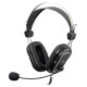 Наушники с микрофоном A4Tech HU-50 черный 2м накладные USB оголовье