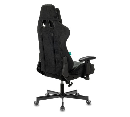 Кресло игровое Бюрократ VIKING KNIGHT Fabric черный Light-20 с подголов. крестовина металл