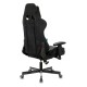 Кресло игровое Бюрократ VIKING KNIGHT Fabric черный Light-20 с подголов. крестовина металл