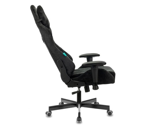 Кресло игровое Бюрократ VIKING KNIGHT Fabric черный Light-20 с подголов. крестовина металл