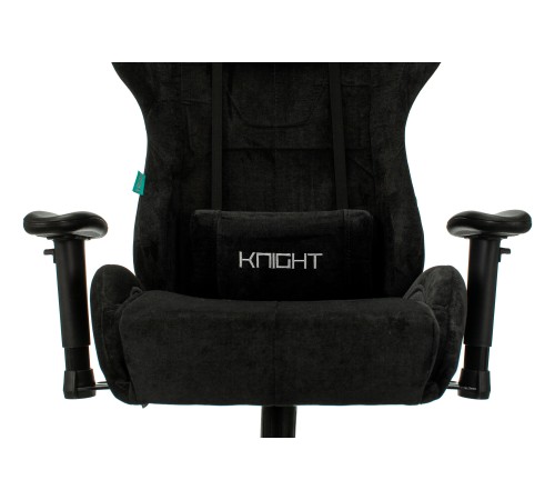 Кресло игровое Бюрократ VIKING KNIGHT Fabric черный Light-20 с подголов. крестовина металл