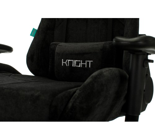 Кресло игровое Бюрократ VIKING KNIGHT Fabric черный Light-20 с подголов. крестовина металл