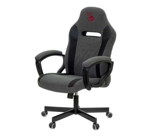 Кресло игровое A4Tech Bloody GC-110 серый крестовина