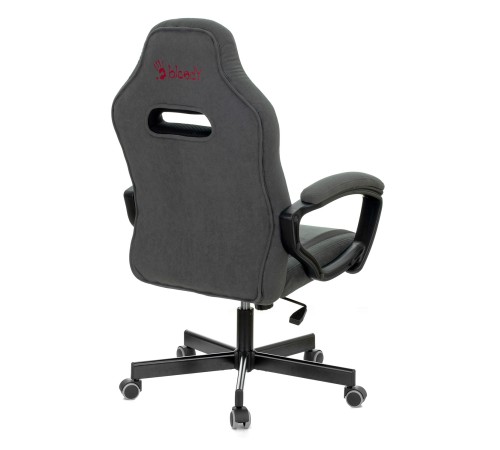 Кресло игровое A4Tech Bloody GC-110 серый крестовина