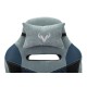 Кресло игровое Бюрократ VIKING 6 KNIGHT Fabric синий с подголов. крестовина металл