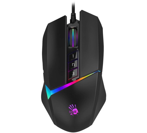 Мышь A4Tech Bloody W60 Max черный оптическая (10000dpi) USB (7but) Мышь A4Tech Bloody W60 Max черный оптическая (10000dpi) USB (7but)