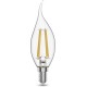 Лампа филам. Gauss Filament 11Вт цок.:E14 свеча 220B 4100K св.свеч.бел.нейт. CF35 (упак.:1шт) (104801211)