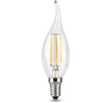 Лампа светодиодная Gauss Filament 7Вт цок.:E14 свеча 220B 2700K св.свеч.бел.теп. CF35 (упак.:1шт) (104801107)