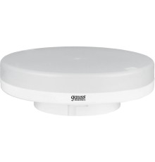 Лампа светодиодная Gauss Elementary GX53 15Вт цок.:GX53 таблетка 220B 3000K св.свеч.бел.теп. (упак.:1шт) (83815)