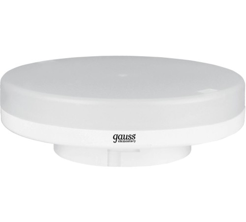 GAUSS 83811 Светодиодная лампа LED Elementary GX53 11W 810lm 3000K 1/10/100 GAUSS 83811 Светодиодная лампа LED Elementary GX53 11W 810lm 3000K 1/10/100