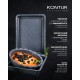 Форма для выпечки Polaris Kontur 2323S квадр. 23x23см сталь черный (015444)