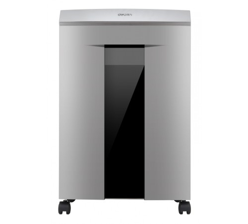 Шредер Deli 9959 серый с автоподачей (секр.P-6)/фрагменты/7лист./30лтр./скрепки/скобы