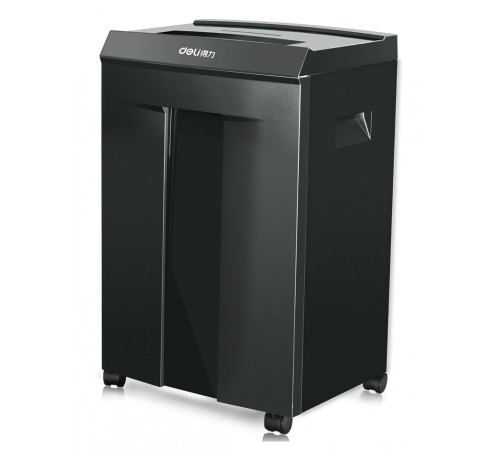 Шредер Deli 9919 серый с автоподачей (секр.P-7)/фрагменты/8лист./30лтр./скрепки/скобы/пл.карты/CD