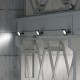 Прожектор уличный Gauss Qplus 613511100 светодиодный 100Вт корп.алюм.черный