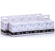 Лампа светодиодная Gauss Elementary MR16 5.5Вт цок.:GU10 спот 220B 4100K св.свеч.бел.нейт. (упак.:10шт) (13626)