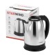 Чайник электрический Starwind SKS1050 1.8л. 1500Вт серебристый/черный (корпус: нержавеющая сталь/пластик)