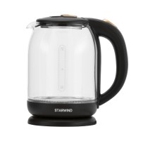 Чайник электрический Starwind SKG1052 1.8л. 1500Вт коричневый/бронзовый (корпус: стекло)