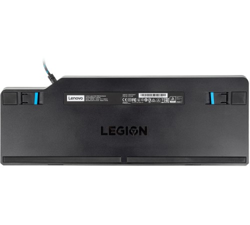 Клавиатура Lenovo Legion K500 RGB механическая черный USB Multimedia for gamer LED (подставка для запястий)