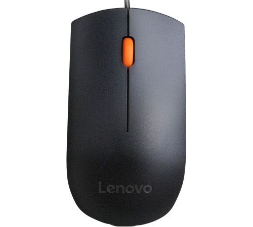 Клавиатура + мышь Lenovo 300 U клав:черный мышь:черный USB