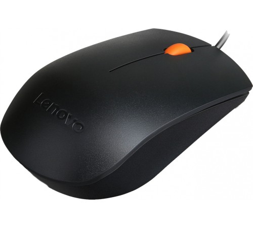 Клавиатура + мышь Lenovo 300 U клав:черный мышь:черный USB