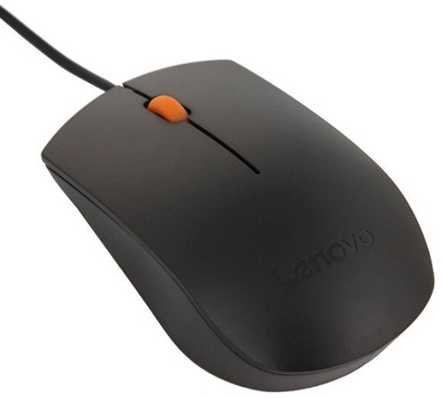 Клавиатура + мышь Lenovo 300 U клав:черный мышь:черный USB