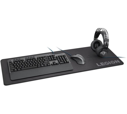 Коврик для мыши Lenovo Legion Gaming XL черный 900x300x3мм