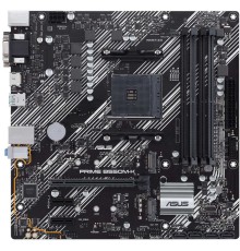 Материнская плата Asus PRIME B550M-K Soc-AM4 AMD B550 4xDDR4 mATX AC`97 8ch(7.1) GbLAN RAID+VGA+DVI+HDMI