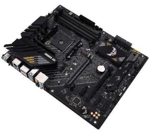 Материнская плата Asus TUF GAMING B550-PLUS Soc-AM4 AMD B550 4xDDR4 ATX AC`97 8ch(7.1) 2.5Gg RAID+HDMI+DP