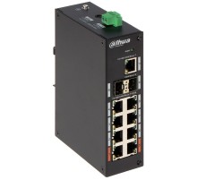 Коммутатор Dahua DH-PFS3211-8GT-120 8G 2SFP 6PoE+ 120W неуправляемый