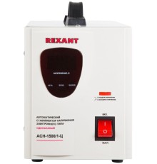 Стабилизатор напряжения Rexant AСН-1 500/1-Ц электронный однофазный серый
