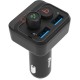 Автомобильный FM-модулятор Ritmix FMT-B100 черный MicroSD BT USB (80000554)