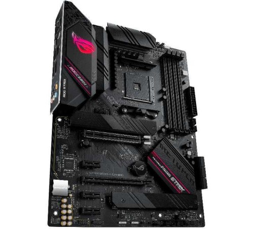 Материнская плата Asus ROG STRIX B550-F GAMING Soc-AM4 AMD B550 4xDDR4 ATX AC`97 8ch(7.1) 2.5Gg RAID+HDMI+DP