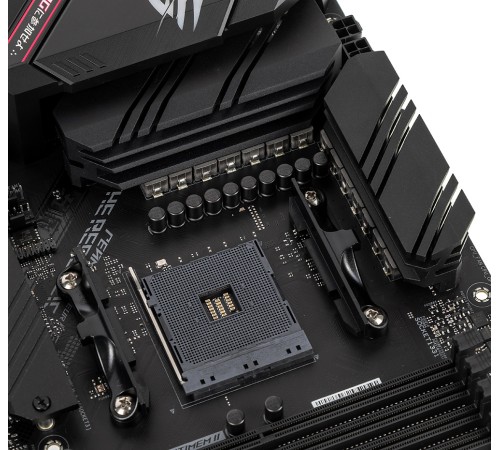 Материнская плата Asus ROG STRIX B550-F GAMING Soc-AM4 AMD B550 4xDDR4 ATX AC`97 8ch(7.1) 2.5Gg RAID+HDMI+DP