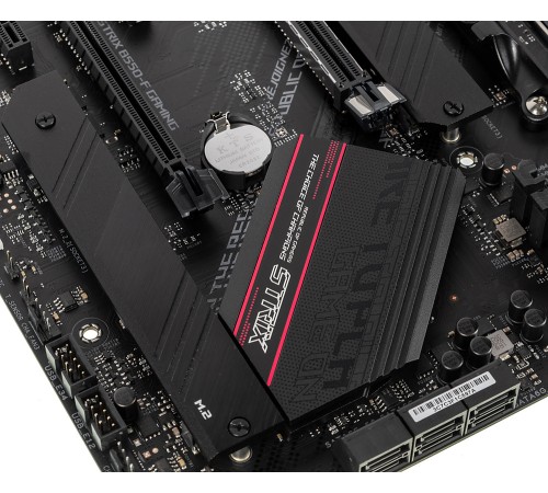 Материнская плата Asus ROG STRIX B550-F GAMING Soc-AM4 AMD B550 4xDDR4 ATX AC`97 8ch(7.1) 2.5Gg RAID+HDMI+DP