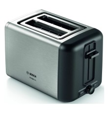 Тостер Bosch TAT3P420 970Вт нержавеющая сталь/черный