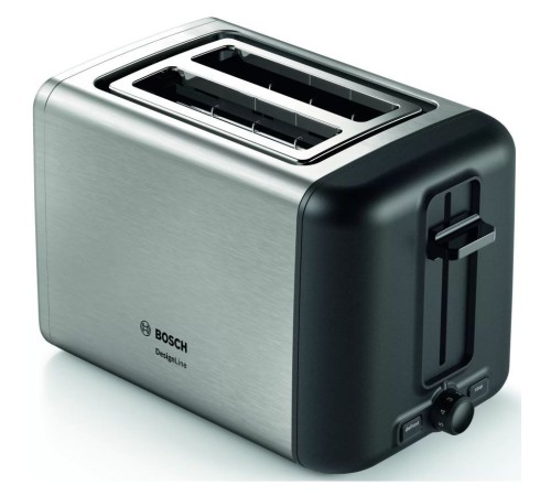 Тостер Bosch TAT3P420 970Вт нержавеющая сталь/черный Тостер Bosch TAT3P420 970Вт нержавеющая сталь/черный
