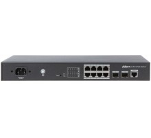 Коммутатор Dahua DH-PFS4210-8GT-150 8G 2SFP 8PoE+ 150W управляемый