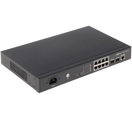 Коммутатор Dahua DH-PFS4210-8GT-150 8G 2SFP 8PoE+ 150W управляемый Коммутатор Dahua DH-PFS4210-8GT-150 8G 2SFP 8PoE+ 150W управляемый