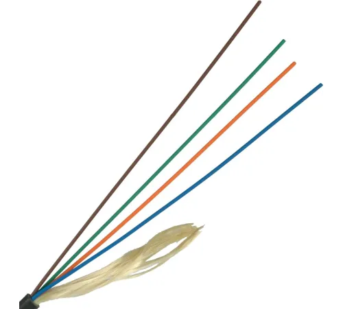 Кабель распределительный Lanmaster LAN-OFC-DU8-M3-HF 8x 50/125 OM3 универсальный LSZH 1м