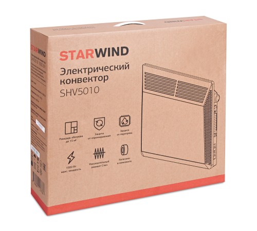 Конвектор Starwind SHV5010 1000Вт белый Конвектор Starwind SHV5010 1000Вт белый