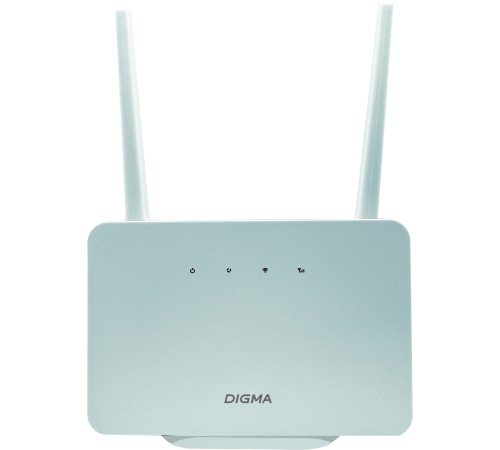 Интернет-центр Digma HOME (D4GHMAWH) N300 10/100BASE-TX/4G(3G) cat.4 белый