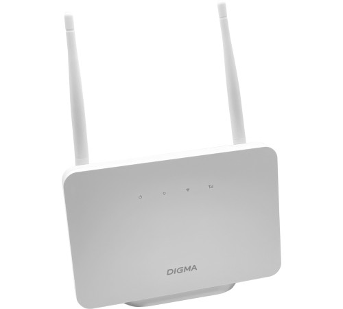 Интернет-центр Digma HOME (D4GHMAWH) N300 10/100BASE-TX/4G(3G) cat.4 белый