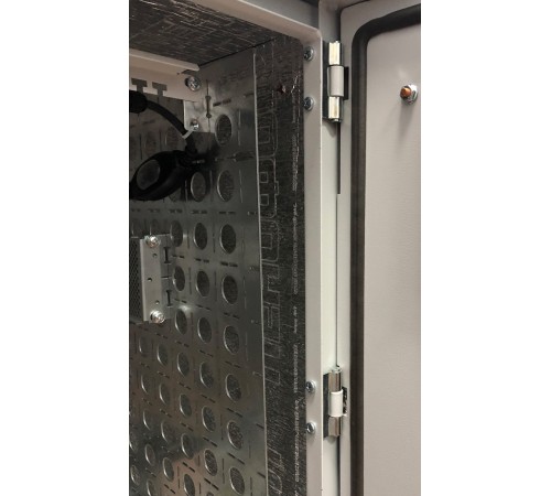 Шкаф коммутационный ЦМО (ШТВ-Н-12.6.3-4ААА) 12U 600x300мм пер.дв.вентил. несъемн.бок.пан. 150кг серый всепогодный