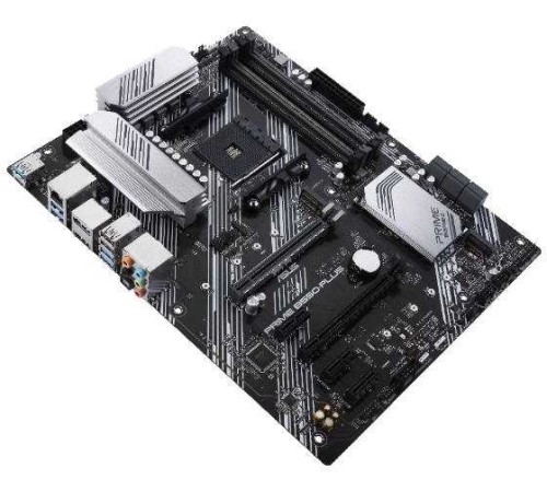 Материнская плата Asus PRIME B550-PLUS Soc-AM4 AMD B550 4xDDR4 ATX AC`97 8ch(7.1) GbLAN RAID+HDMI+DP