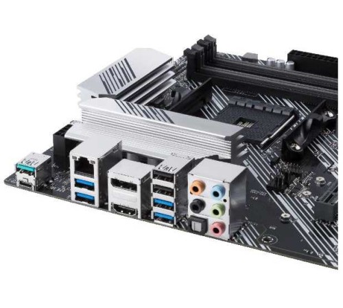 Материнская плата Asus PRIME B550-PLUS Soc-AM4 AMD B550 4xDDR4 ATX AC`97 8ch(7.1) GbLAN RAID+HDMI+DP