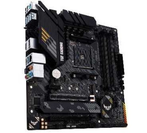 Материнская плата Asus TUF GAMING B550M-PLUS Soc-AM4 AMD B550 4xDDR4 mATX AC`97 8ch(7.1) 2.5Gg RAID+HDMI+DP