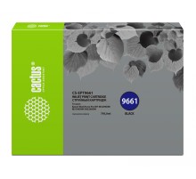 Картридж струйный Cactus CS-EPT9661 T9661 черный (795мл) для Epson WorkForce Pro WF-M5299DW/M5799DWF