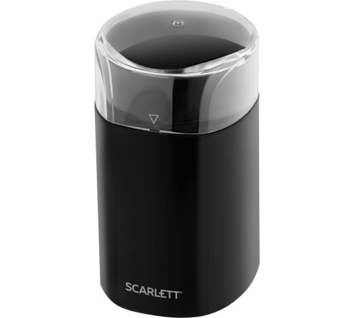 Кофемолка Scarlett SC-CG44505 160Вт сист.помол.:ротац.нож вместим.:60гр черный Кофемолка Scarlett SC-CG44505 160Вт сист.помол.:ротац.нож вместим.:60гр черный